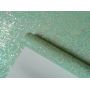 Mini Roll Green Iridescent Chunky Glitter Leather Felt Backing Crafts