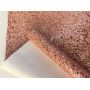 Pink Chunky Glitter Leather With Gold Sequin 