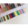 Solid Color Smooth PU Leather Fabric