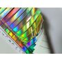 Holographic Iridescent Faux Leather Fabric
