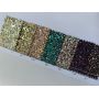 High Quality Chunky Glitter Leather Fabric