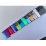 Shiny Metallic Faux Leather Crafts Bags Hair bows