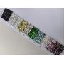 Round Sequin Ultra Chunky Glitter Leather 