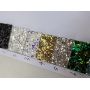 Round Sequin Ultra Chunky Glitter Leather 