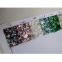 Round Sequin Ultra Chunky Glitter Leather 