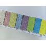 Vibrant Glitter Synthetic Leather Fabric