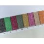 Vibrant Glitter Synthetic Leather Fabric