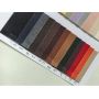 Felt Backing Solid Color Faux Leather Vinyl For Crafts