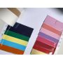 High Shine Solid Color PU Synthetic Leather Multi Color Stock 
