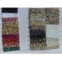 Ultra Chunky Glitter Leather With Twill Fabric Backing