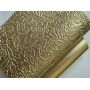 Stunning Lace Pattern And Metallic Faux Leather